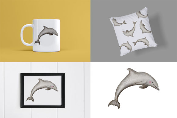 Dolphin Sweet Watercolor Clipart Review
