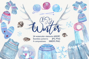Watercolor Cosy Winter: A Designer Review