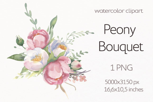 Watercolor Floral Clipart Bouquet Review