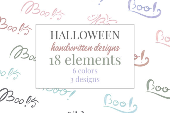 Watercolor Halloween Sublimation Designs Freebies