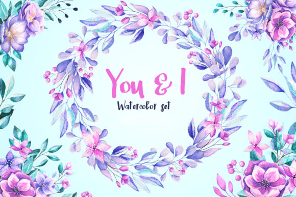 You and I - Watercolor Collection Illustrations